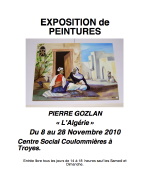 Exposition Pierre Gozlan Troyes