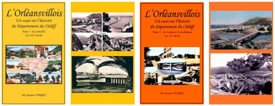 Les deux tomes sur Orléansville et sa région
