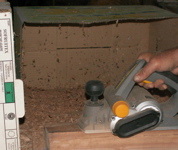 Prparation des copeaux de bois