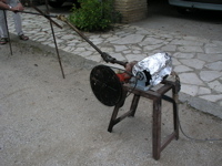 Tourne-broche michoui